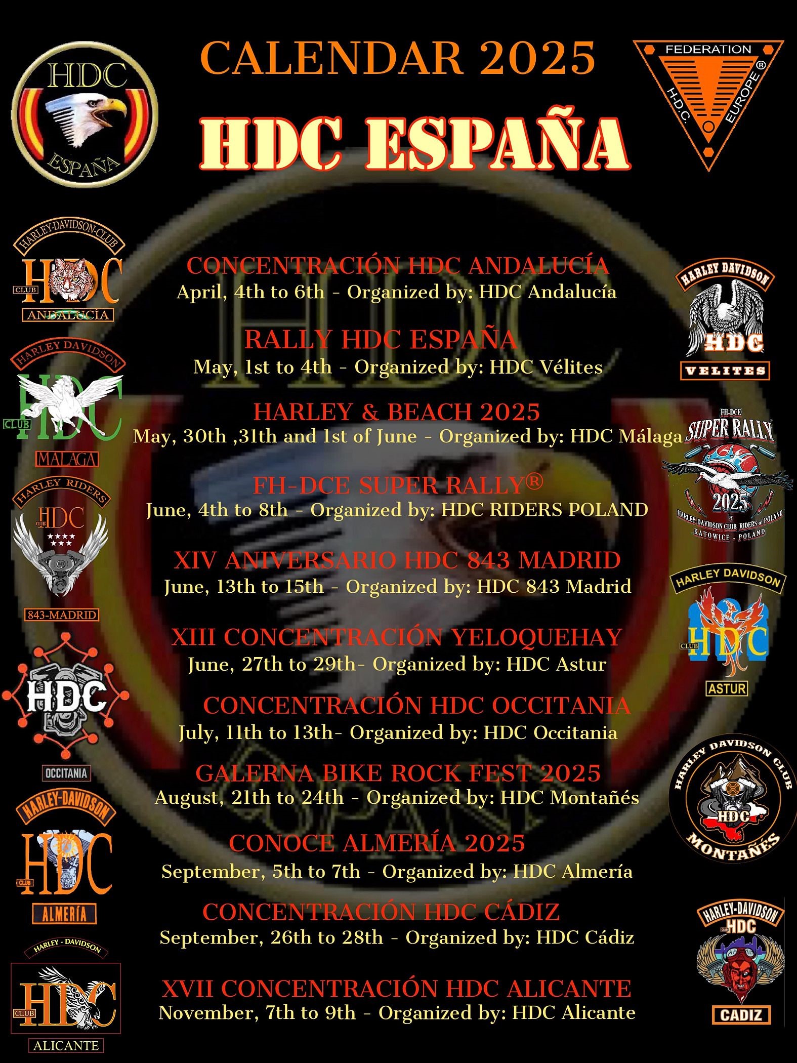 2025 HDC ESPANA plagat